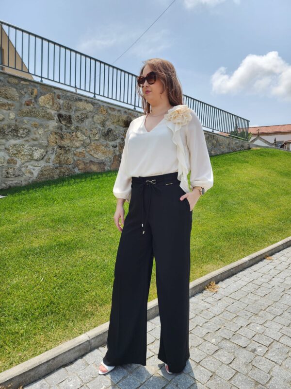 Calças Pantalona Silvina Campos
